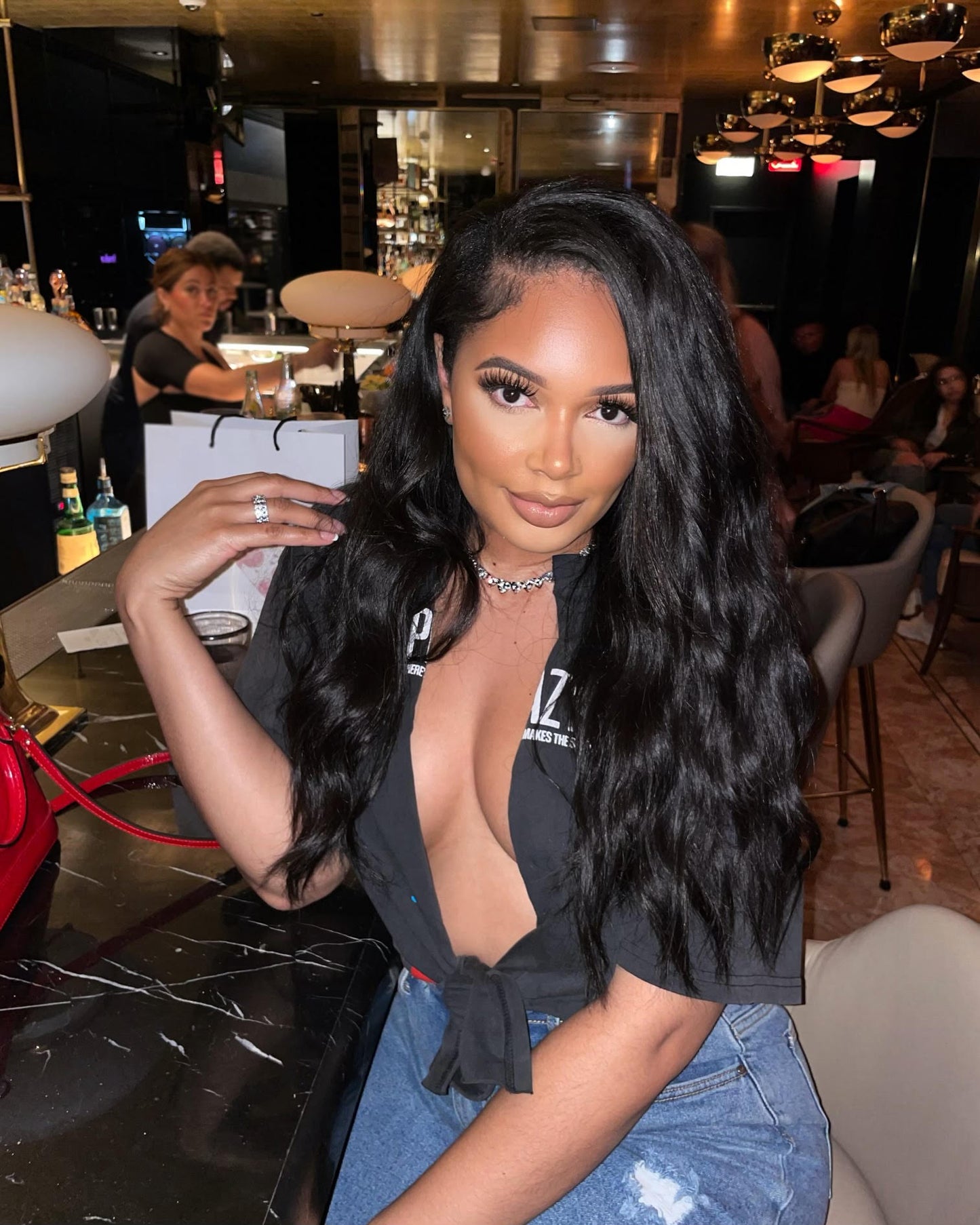 Silver Hearts Necklace