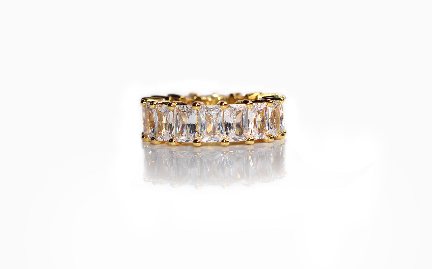 Gold Baguette Ring