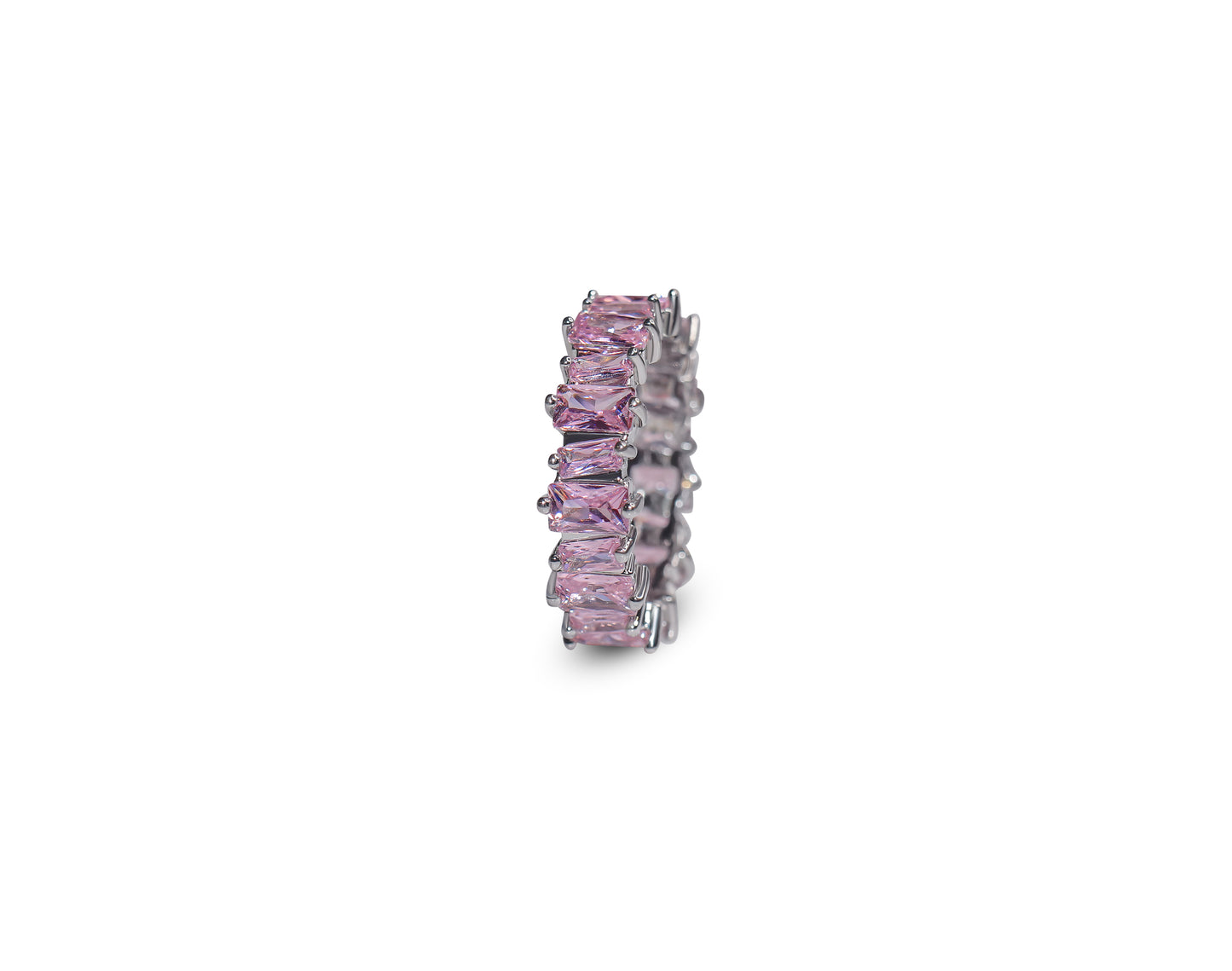 Pink Halo Ring